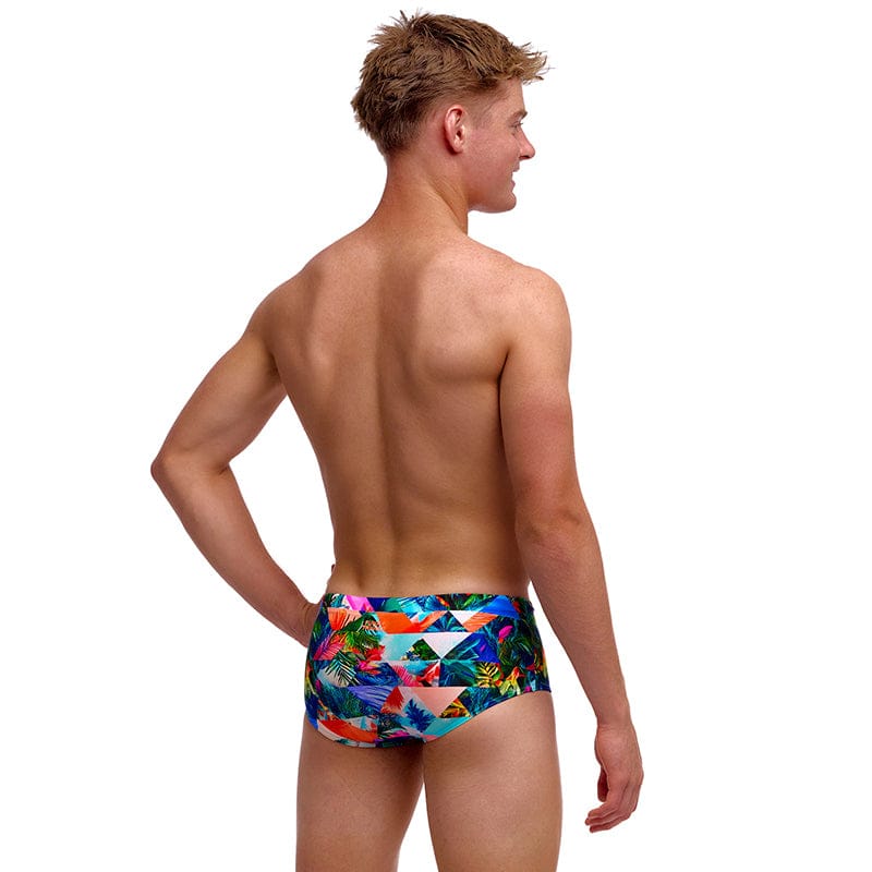Funky Trunks - Palm Prism - Boys Eco Sidewinder Trunks