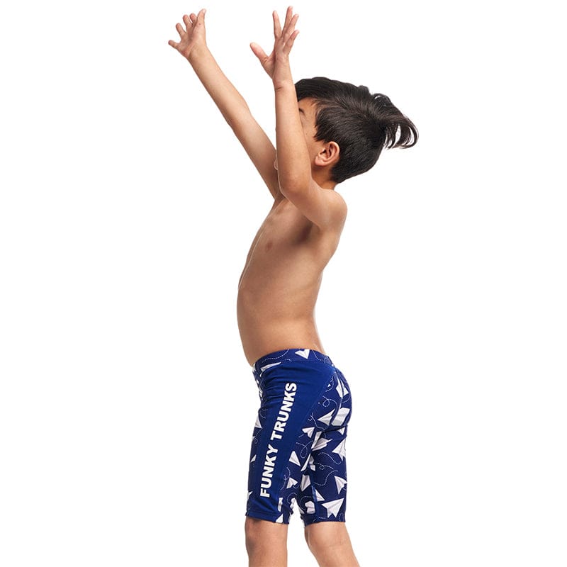 Funky Trunks - Paper Plain - Toddler Boys Eco Miniman Jammers