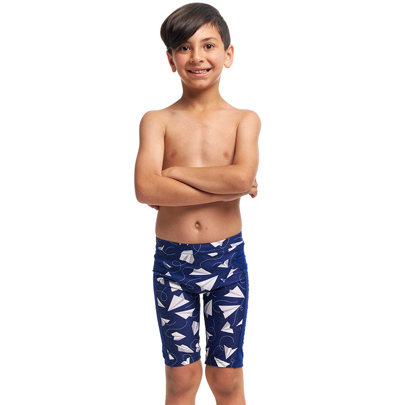Funky Trunks - Paper Plain - Toddler Boys Eco Miniman Jammers