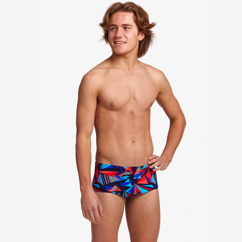 Funky Trunks - Patriot Beat - Boys Sidewinder Trunks