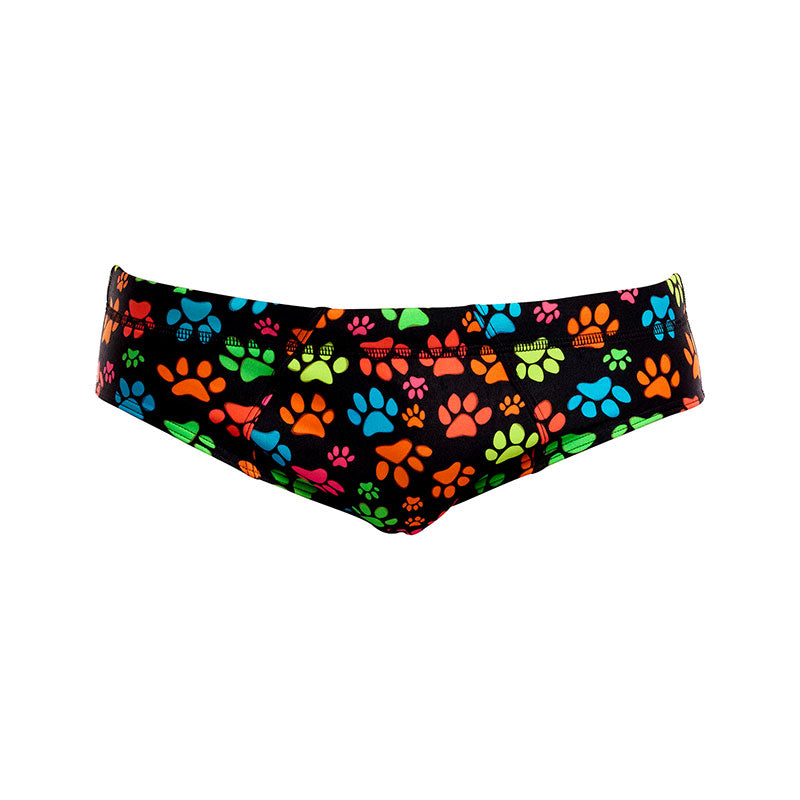 Funky Trunks - Pawsome - Mens Eco Seamed Briefs