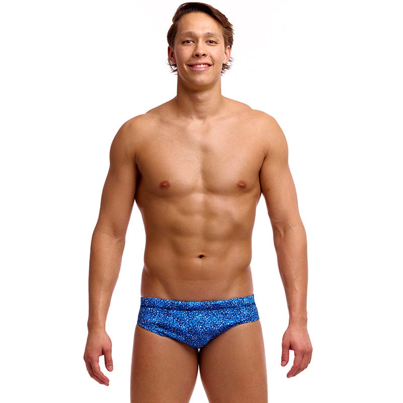 Funky Trunks - Pebble Beach - Mens Eco Seamed Briefs
