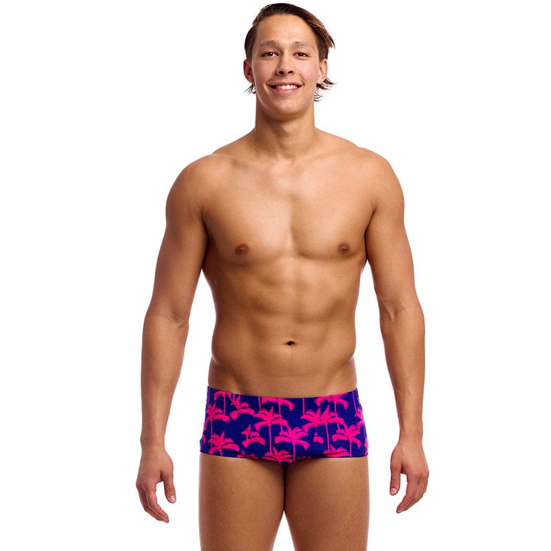 Funky Trunks - Pinky Palms - Mens Eco Classic Trunks