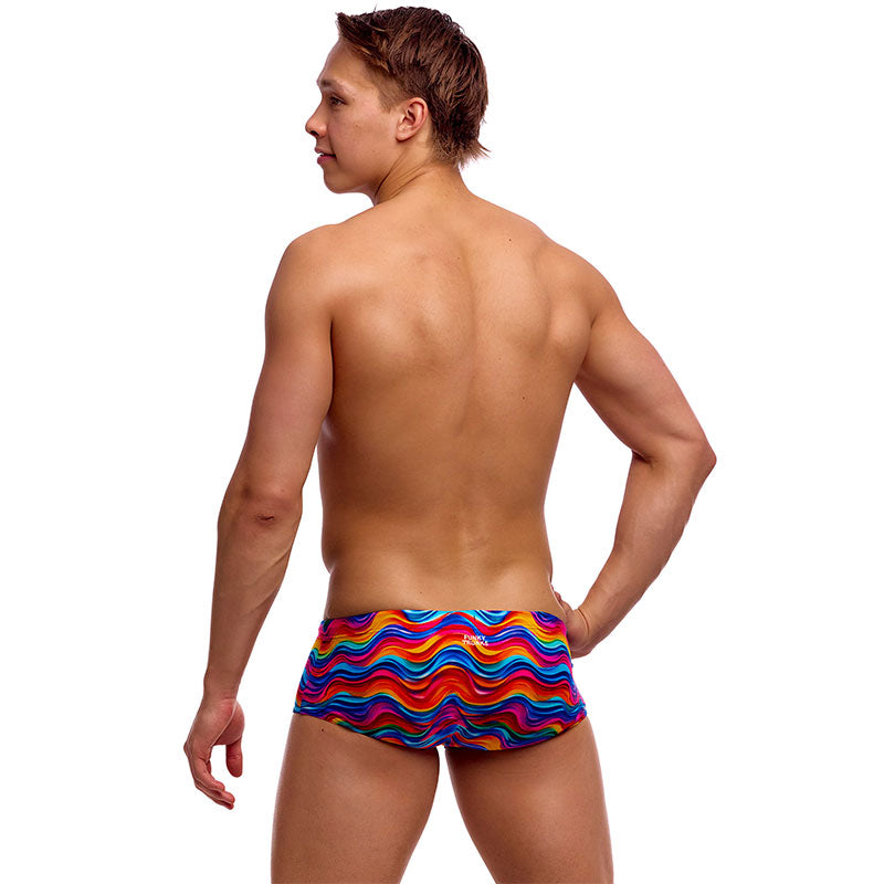 Funky Trunks - Plastic Fantastic - Mens Eco Sidewinder Trunks