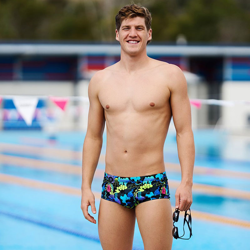 Funky Trunks - Poppy Long - Mens Eco Classic Trunks