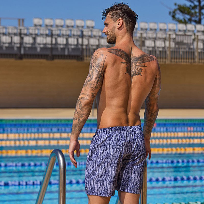 Funky Trunks - Pressure Palm - Mens Long Johnny Shorts