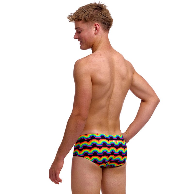 Funky Trunks - Rainbowie - Boys Eco Sidewinder Trunks