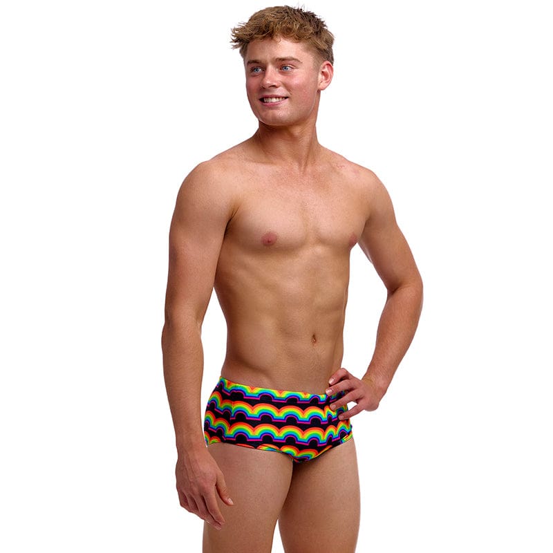 Funky Trunks - Rainbowie - Boys Eco Sidewinder Trunks