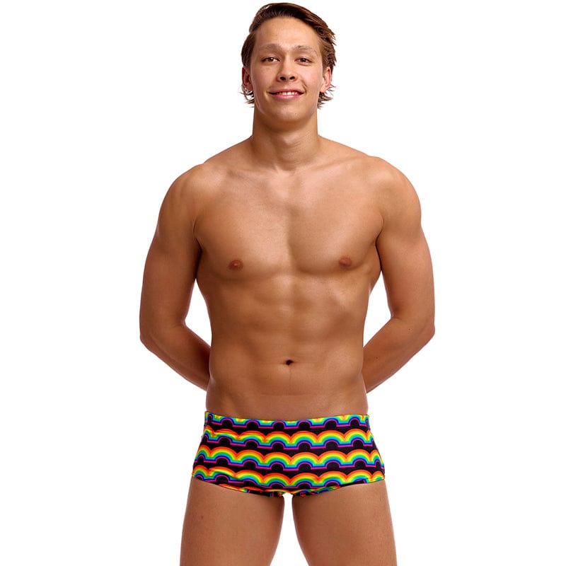 Funky Trunks - Rainbowie - Mens Eco Sidewinder Trunks