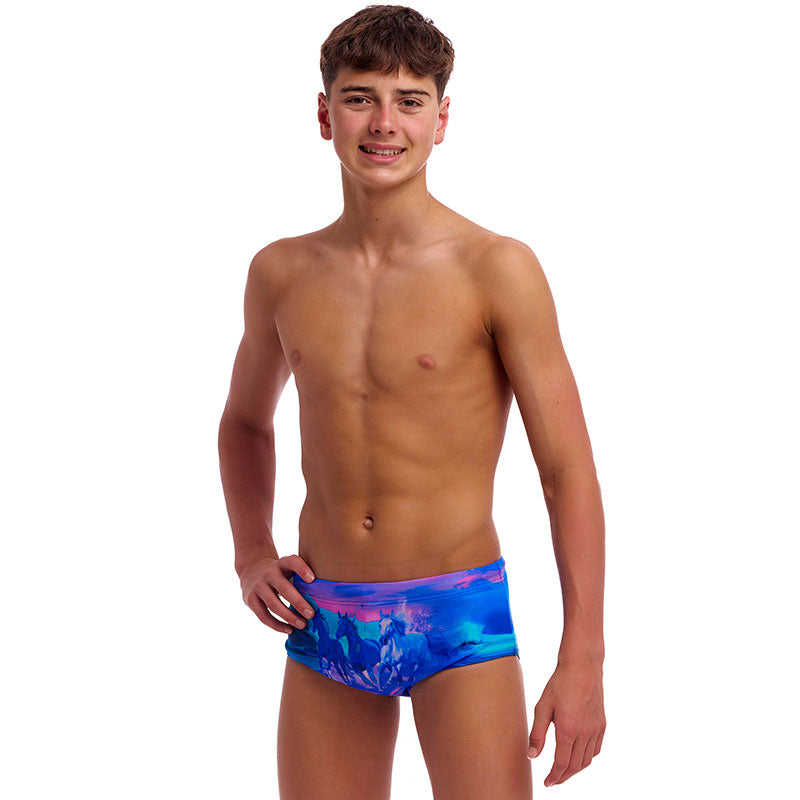 Funky Trunks - Ride Time - Boys Eco Sidewinder Trunks