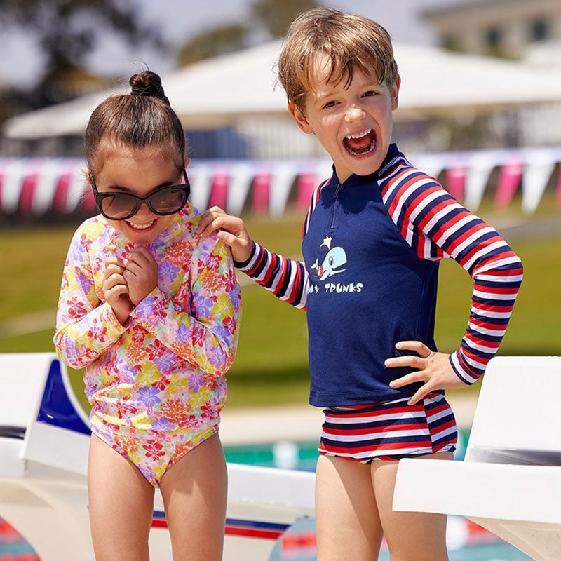Funky Trunks - Riviera - Toddler Boys Zippy Rash Vest