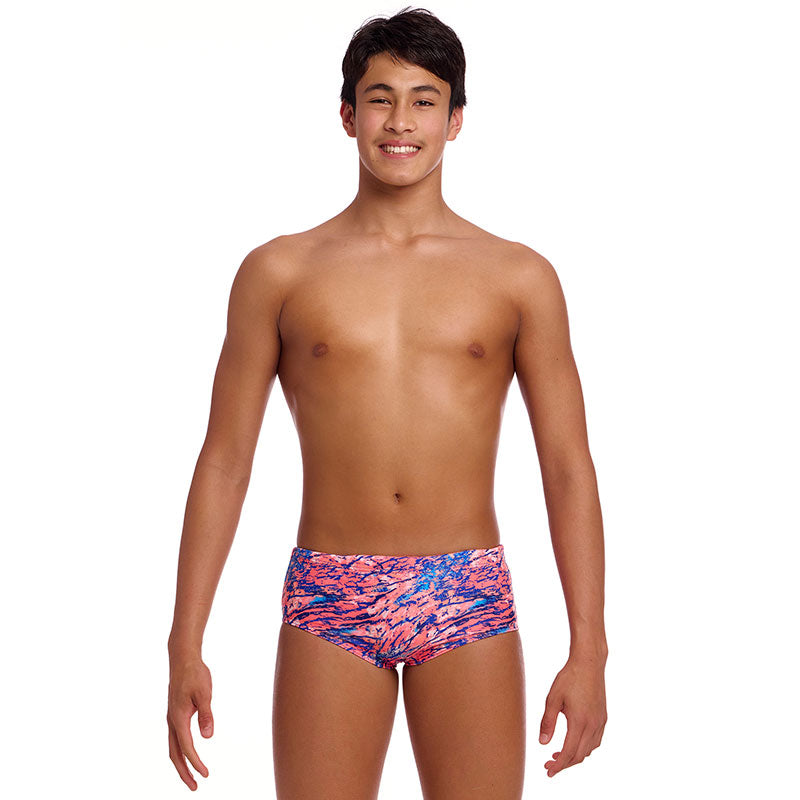 Funky Trunks - Ruff Stuff - Boys Eco Sidewinder Trunks