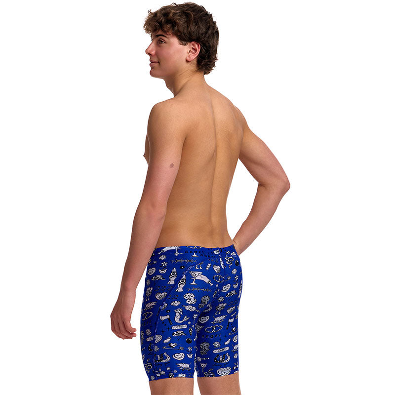 Funky Trunks - Scratchy - Boys Eco Training Jammers