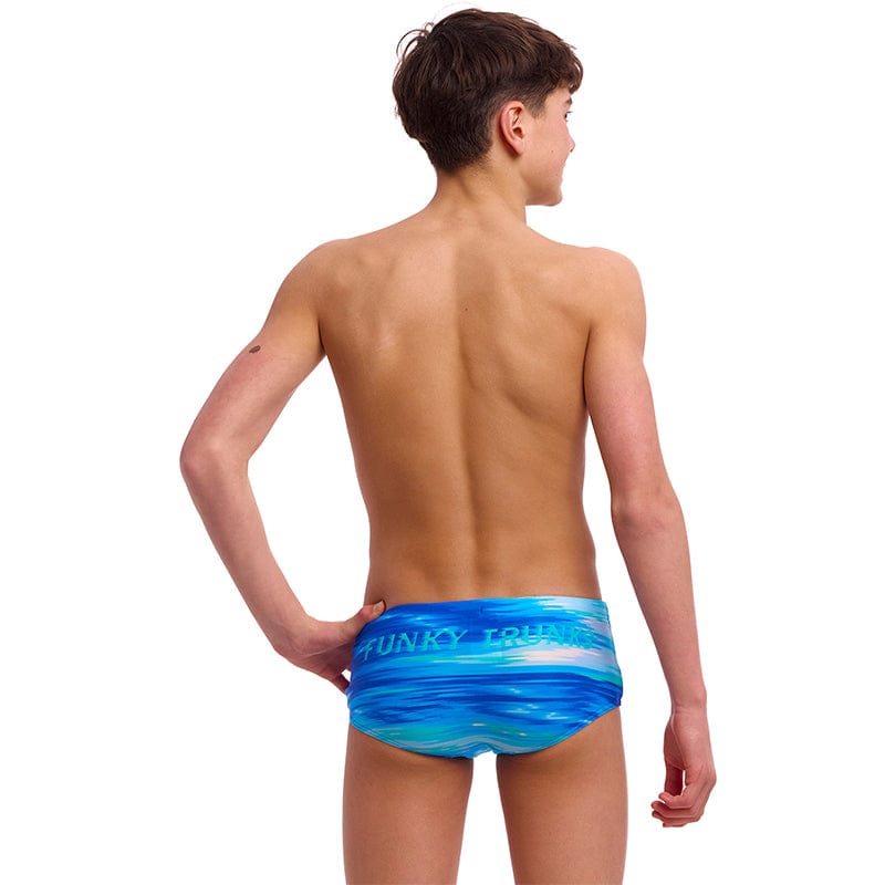 Funky Trunks - Sea Breeze - Boys Eco Sidewinder Trunks