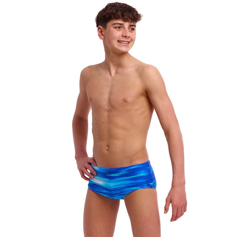 Funky Trunks - Sea Breeze - Boys Eco Sidewinder Trunks