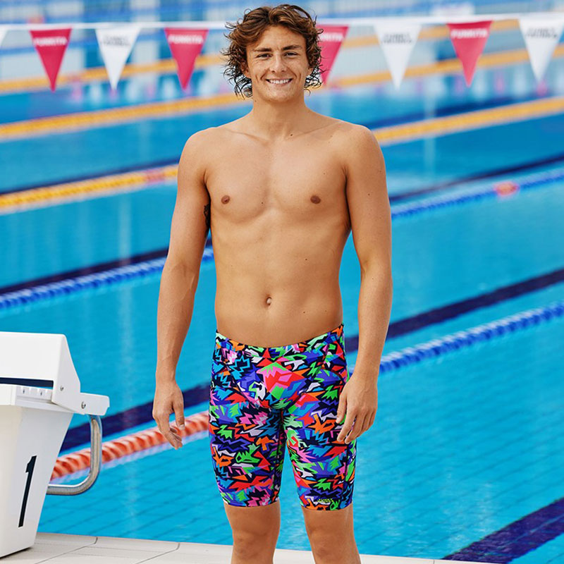 Funky Trunks - Sharp Edges - Boys Training Jammers