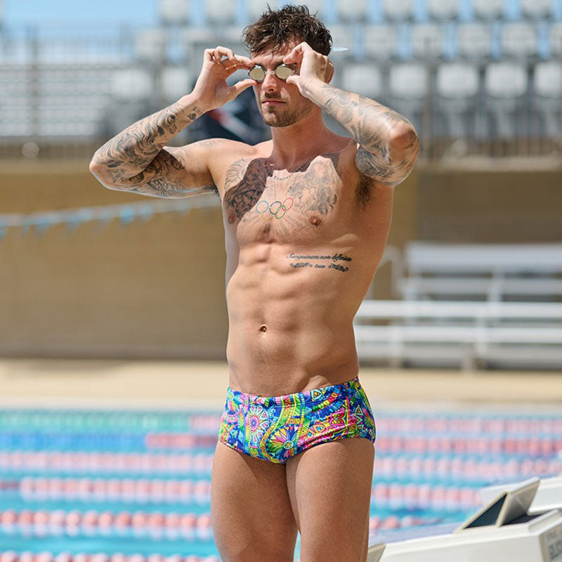 Funky Trunks - Spin The Bottle - Mens Sidewinder Trunks