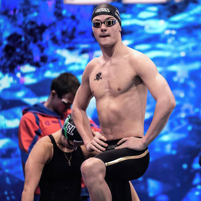 Funky Trunks - Still Black - Mens Apex Predator X Jammers