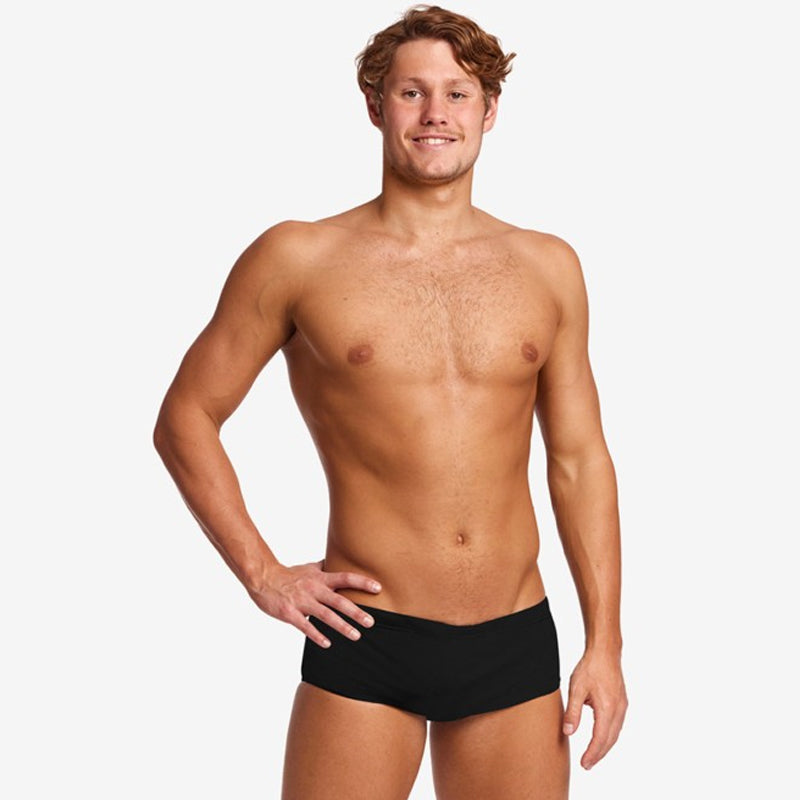 Funky Trunks - Still Black - Mens Sidewinder Trunks