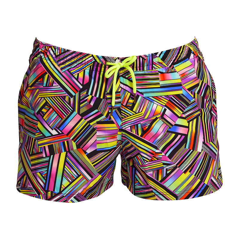 Funky Trunks - Strip Straps - Mens Shorty Shorts Short