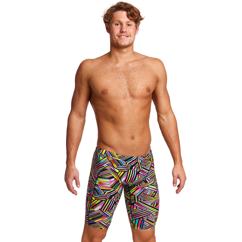Funky Trunks - Strip Straps - Mens Training Jammers