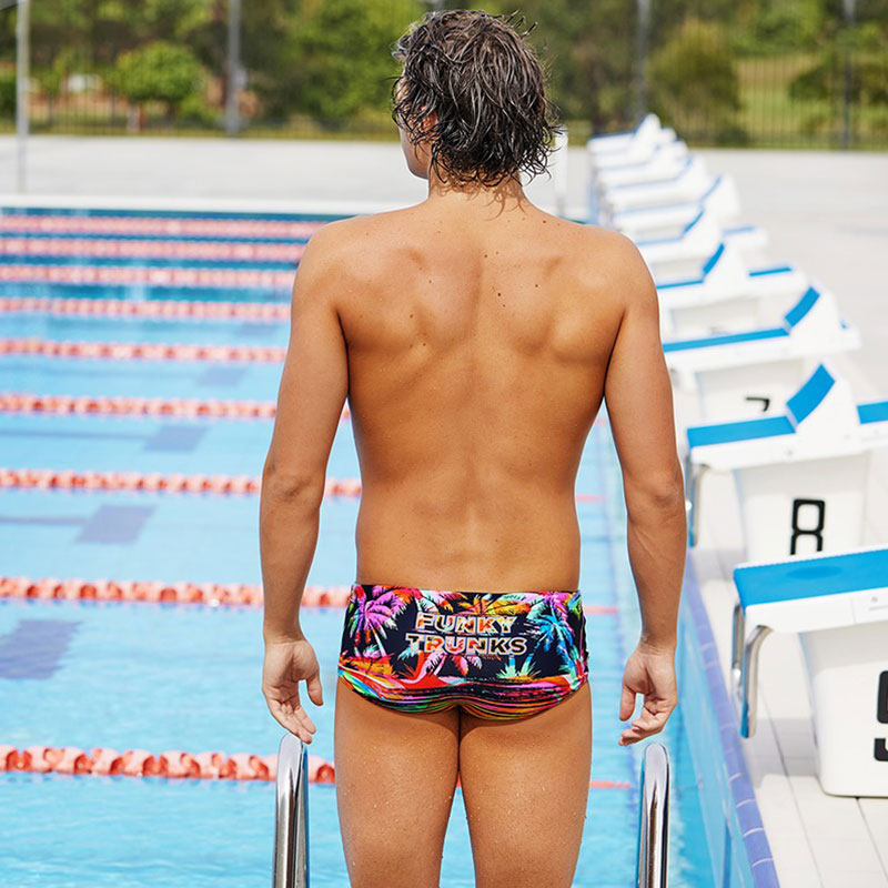 Funky Trunks - Sunset City - Mens Sidewinder Trunks