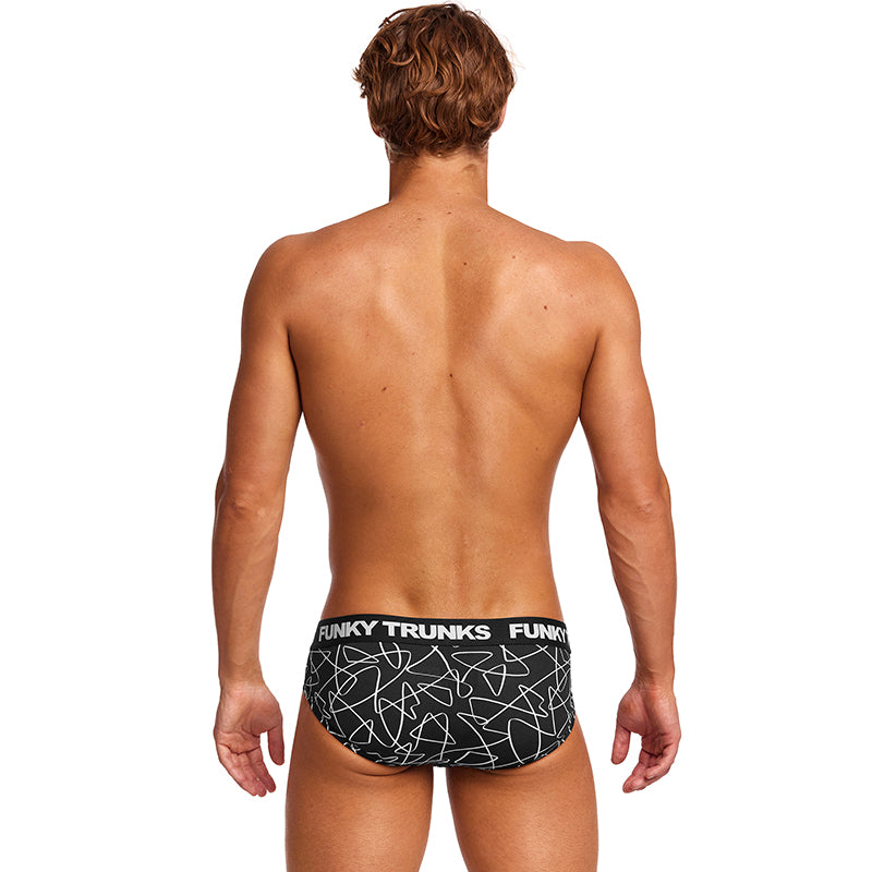 Funky Trunks - Texta Mess - Mens Underwear Briefs