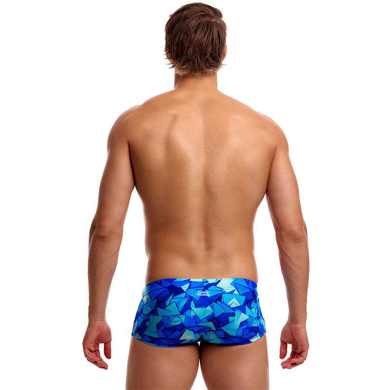 Funky Trunks - Try Blue - Mens Eco Classic Trunks