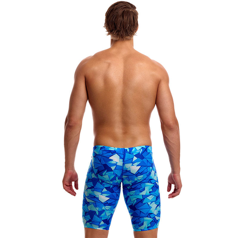 Funky Trunks - Try Blue - Mens Eco Fast Training Jammers