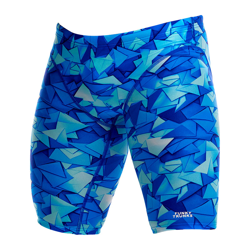 Funky Trunks - Try Blue - Mens Eco Fast Training Jammers