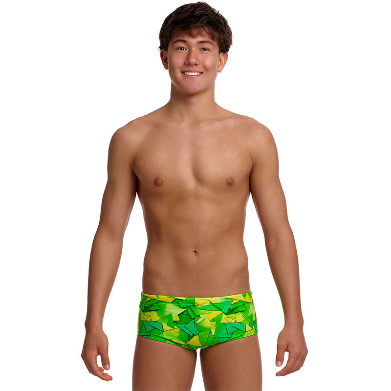 Funky Trunks - Try Tonic - Boys Eco Sidewinder Trunks