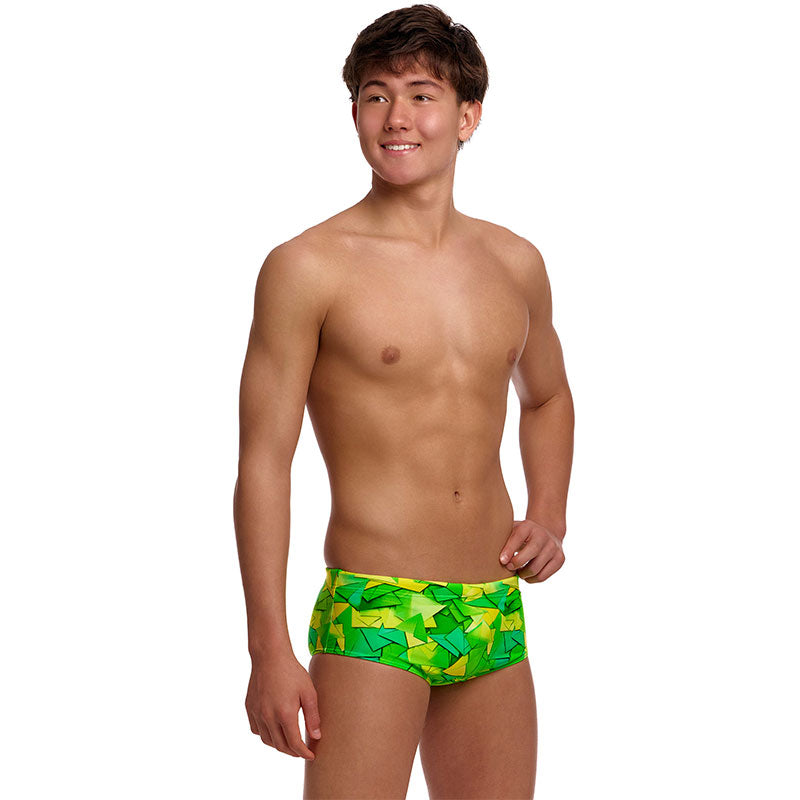 Funky Trunks - Try Tonic - Boys Eco Sidewinder Trunks