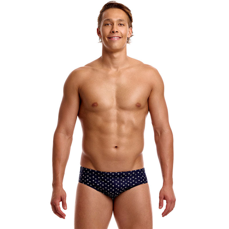 Funky Trunks - Very Cross - Mens Eco Seamed Briefs