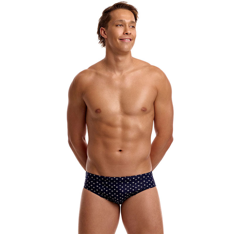 Funky Trunks - Very Cross - Mens Eco Seamed Briefs