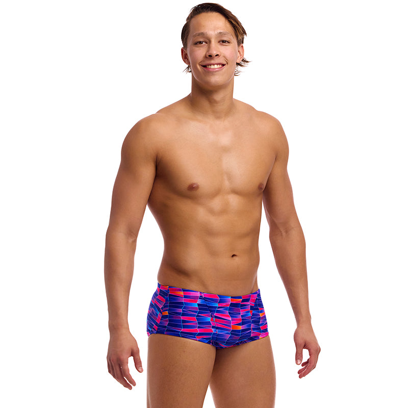Funky Trunks - Warped Waves - Mens Eco Classic Trunks