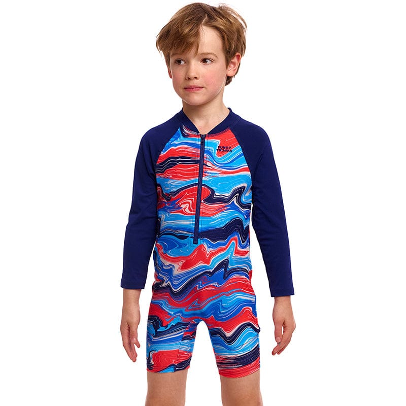 Funky Trunks - Wave Craze - Toddler Boys Go Jump Suit