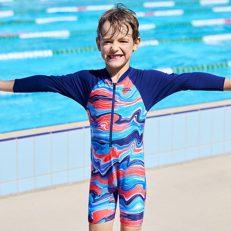 Funky Trunks - Wave Craze - Toddler Boys Go Jump Suit