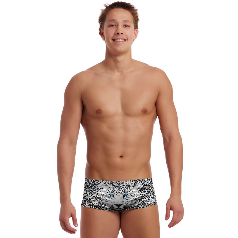 Funky Trunks - White Walker - Mens Eco Sidewinder Trunks