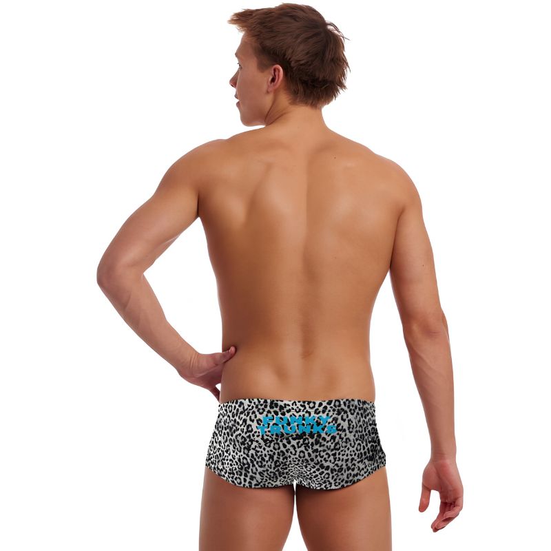 Funky Trunks - White Walker - Mens Eco Sidewinder Trunks