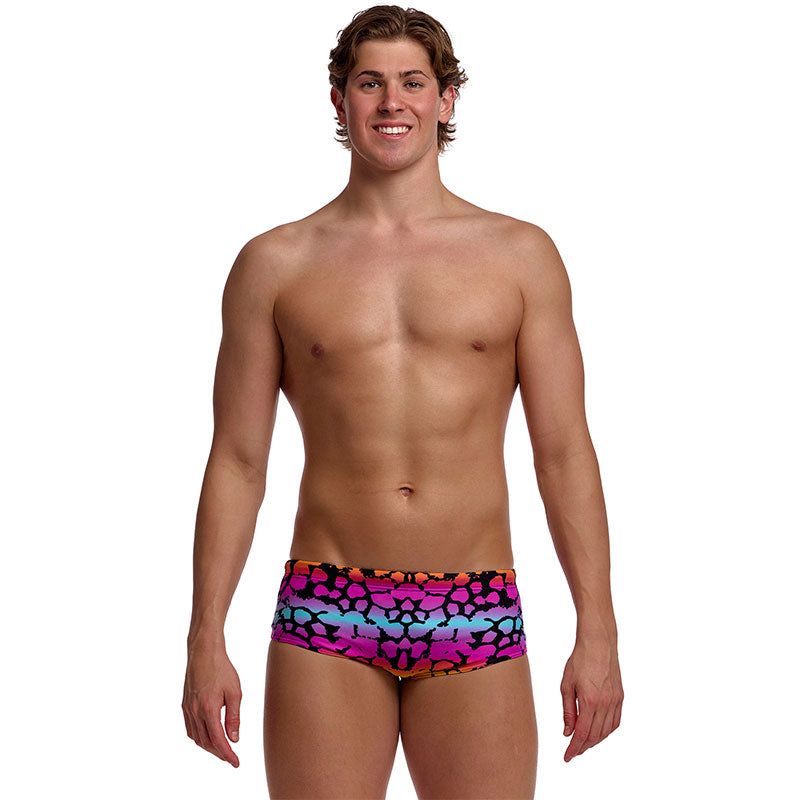 Funky Trunks - Wild Animal - Mens Eco Sidewinder Trunks
