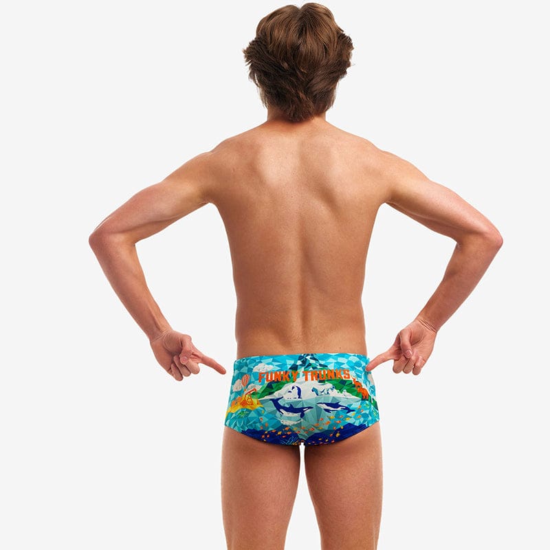 Funky Trunks - Wildermess - Boys Eco Sidewinder Trunks