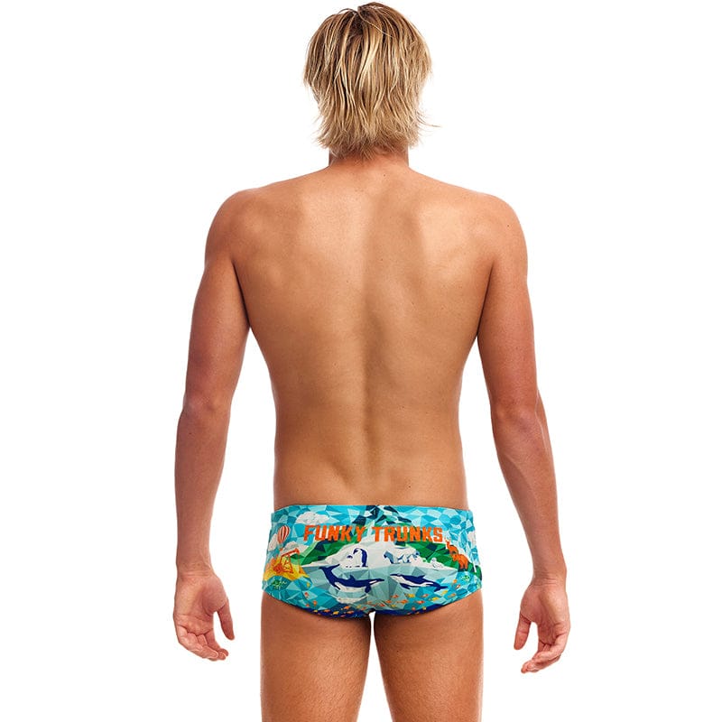 Funky Trunks - Wildermess - Mens Eco Sidewinder Trunks