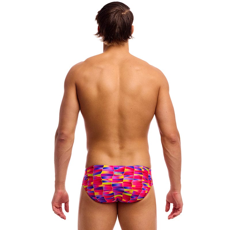 Funky Trunks - Wriggle Walls - Mens Eco Classic Briefs