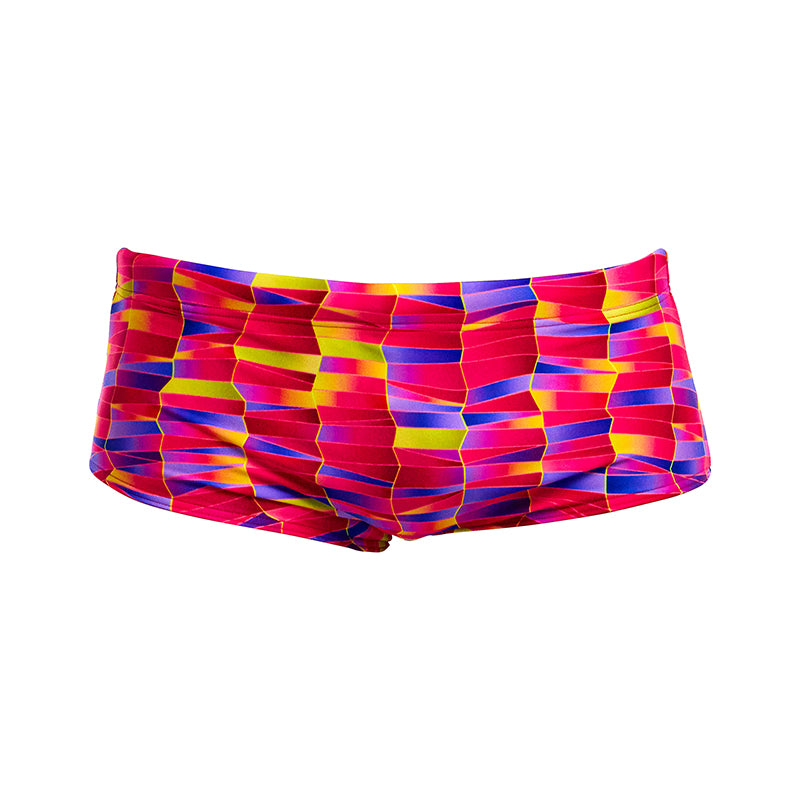 Funky Trunks - Wriggle Walls - Mens Eco Sidewinder Trunks