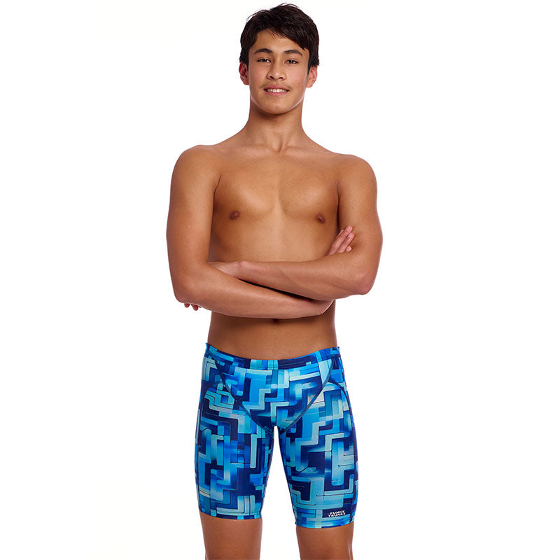 Funky Trunks - You Blued - Boys Eco Training Jammers
