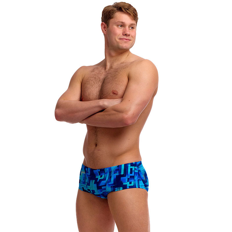 Funky Trunks - You Blued - Mens Eco Classic Trunks