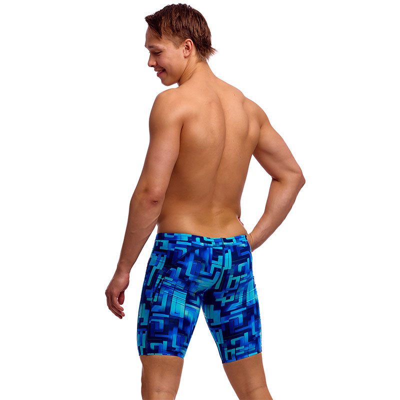Funky Trunks - You Blued - Mens Eco Training Jammers