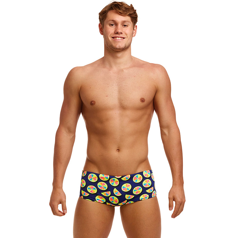 Funky Trunks - You Lemon - Mens Eco Sidewinder Trunks