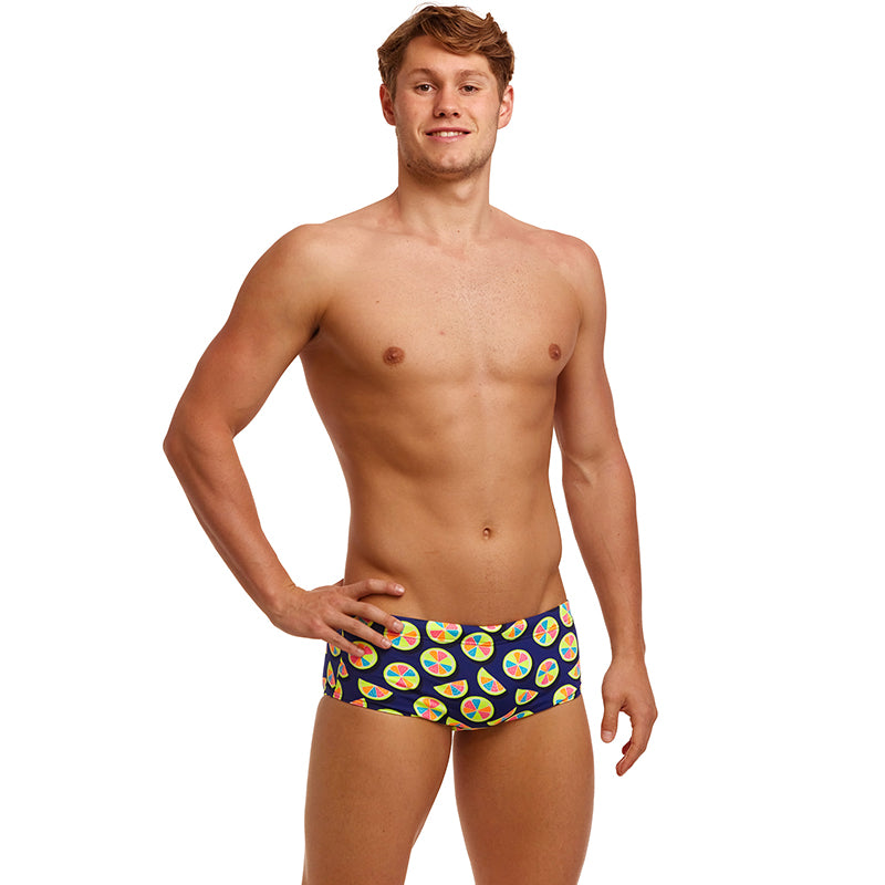Funky Trunks - You Lemon - Mens Eco Sidewinder Trunks