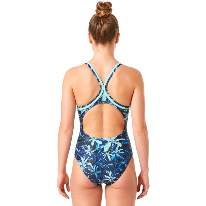 Maru - Coconut Grove Ace Back Ladies Swimsuit - Aqua